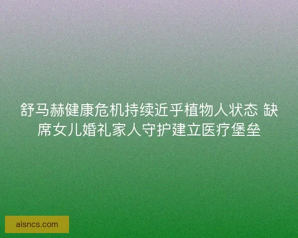 舒马赫健康危机持续近乎植物人状态 缺席女儿婚礼家人守护建立医疗堡垒